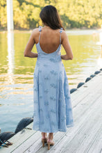 Load image into Gallery viewer, Appliqué midi dress