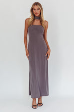 Load image into Gallery viewer, Reverse Halter Maxi Dress