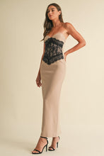 Load image into Gallery viewer, Lace Bustier Gown
