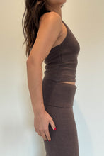 Load image into Gallery viewer, Knit Halter Top With Fold-over Waist Trouser SET