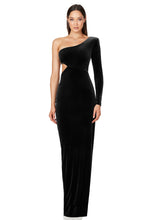 Load image into Gallery viewer, NOOKIE DEJAVU GOWN - BLACK