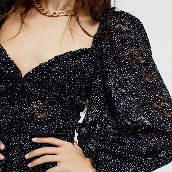 chinese dress ladies For Love & Lemons Leila Dress – Essence Clothing