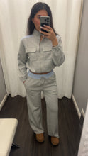 Load image into Gallery viewer, Contrast stripe sweatsuit SET
