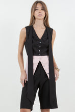 Load image into Gallery viewer, Contrasted Sleeveless Button Down Vest Top
