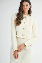 Load image into Gallery viewer, Ruffle Tweed Skirt Set
