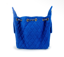 Load image into Gallery viewer, Large beach tote (blue)
