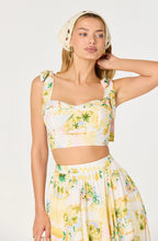 Load image into Gallery viewer, Kaleigh Tie-Strap Bustier Top

