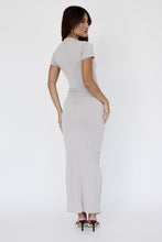 Load image into Gallery viewer, Short Sleeve Solid Midi Dress
