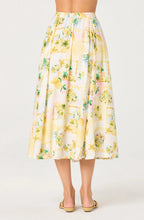 Load image into Gallery viewer, Kaleigh Paradise Print Gathered Midi Skirt
