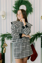 Load image into Gallery viewer, Tweed Peter Pan Skirt Blazer Set
