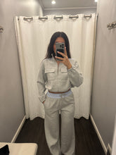 Load image into Gallery viewer, Contrast stripe sweatsuit SET
