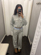 Load image into Gallery viewer, Contrast stripe sweatsuit SET
