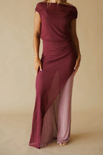 Load image into Gallery viewer, Skylar Rose Sheer Overlay Dress Jumpsuit Set
