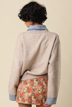 Load image into Gallery viewer, Emely Contrast Knit Sweater
