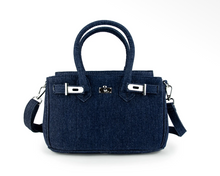 Load image into Gallery viewer, Denim beach tote (small)
