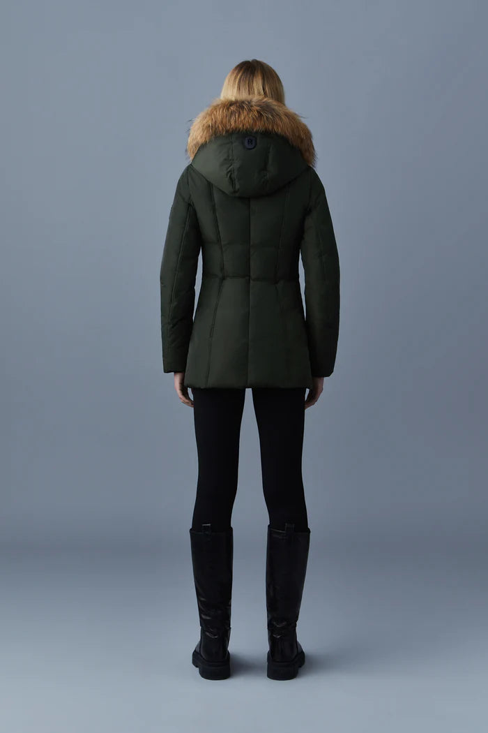 Mackage olive green coat sales