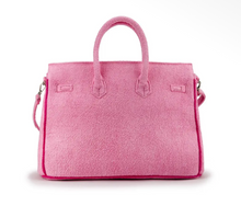 Load image into Gallery viewer, Pink terry beach tote (medium)
