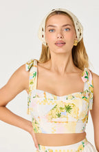 Load image into Gallery viewer, Kaleigh Tie-Strap Bustier Top
