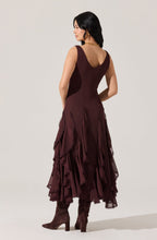 Load image into Gallery viewer, Philomene V-Neck Ruffle Trim Dress
