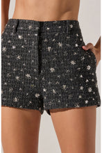 Load image into Gallery viewer, Wynn High Waist Tweed Shorts
