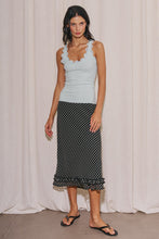 Load image into Gallery viewer, Lace trim tank top
