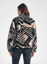 Load image into Gallery viewer, Elan Geometric Sherpa Jacket
