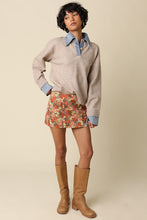 Load image into Gallery viewer, Emely Contrast Knit Sweater
