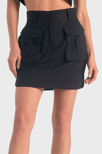 Elan Cargo Mini Skirt