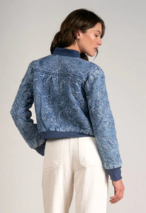 Elan Denim Bomber