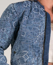 Load image into Gallery viewer, Elan Denim Bomber
