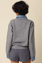 Load image into Gallery viewer, Emely Contrast Knit Sweater
