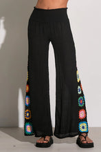 Load image into Gallery viewer, Elan Colorful Crochet Pants
