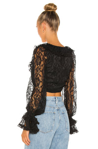 For Love and Lemons Quinn Crop Top