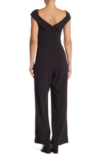 Load image into Gallery viewer, Bariano Black Wide Leg Romper
