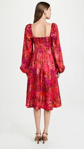 For Love & Lemons Nikki Midi Dress