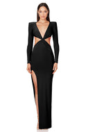 NOOKIE JEWEL GOWN - BLACK