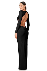 NOOKIE JEWEL GOWN - BLACK