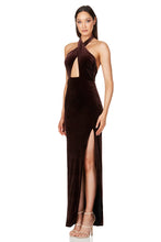 Load image into Gallery viewer, NOOKIE ESSENCE GOWN- CHOCOLATE
