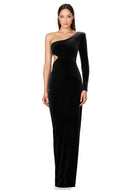 NOOKIE DEJAVU GOWN - BLACK